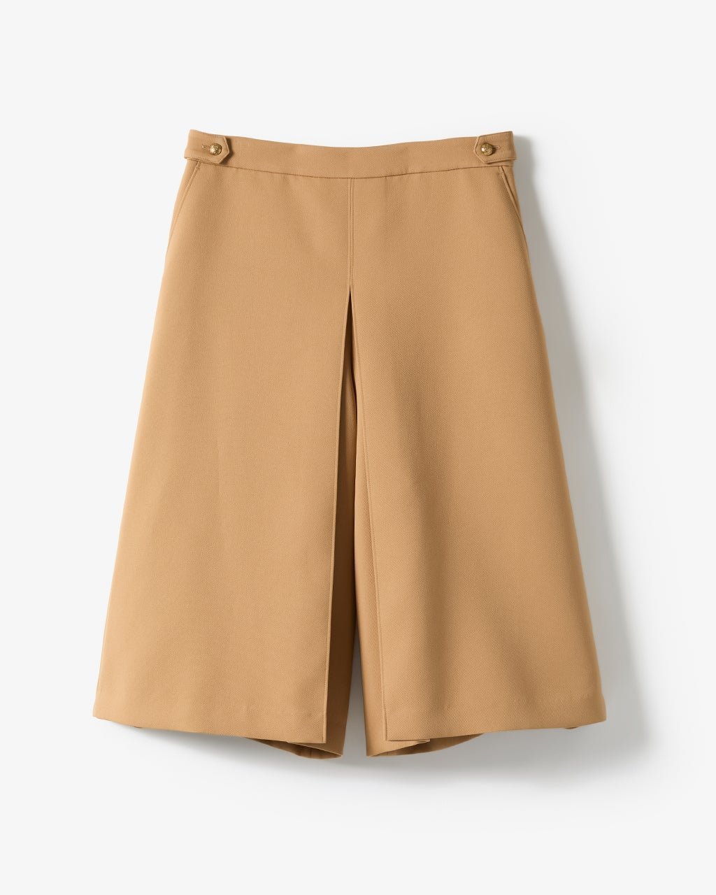 【ドゥクラッセ/DoCLASSE】のマトラッセクロス・ワイドクロップトパンツ インテリア・キッズ・メンズ・レディースファッション・服の通販 founy(ファニー) 　ファッション　Fashion　レディースファッション　Fashion for Women　パンツ　Pants & Trousers　新作・新入荷　New Arrivals / New In　ドレープ　Drape, Draping Fabric　ハーフ　Half, Half-Length　ラグジュアリー　Luxury, Elegant　A/W・秋冬　Autumn/Winter　ベージュ|ID: prp329100004643687 ipo3291000000033500277