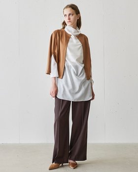 【ドゥクラッセ/DoCLASSE】 ウールヴィスコース・2タックワイドパンツ人気、トレンドファッション・服の通販 founy(ファニー) ファッション Fashion レディースファッション Fashion for Women パンツ Pants & Trousers 新作・新入荷 New Arrivals / New In クラシカル Classical, Vintage-Inspired スマート Smart, Elegant セットアップ Set-Up, Coordinated Outfit フェミニン Feminine, Girly ワイド Wide, Wide Fit |ID:prp329100004643688