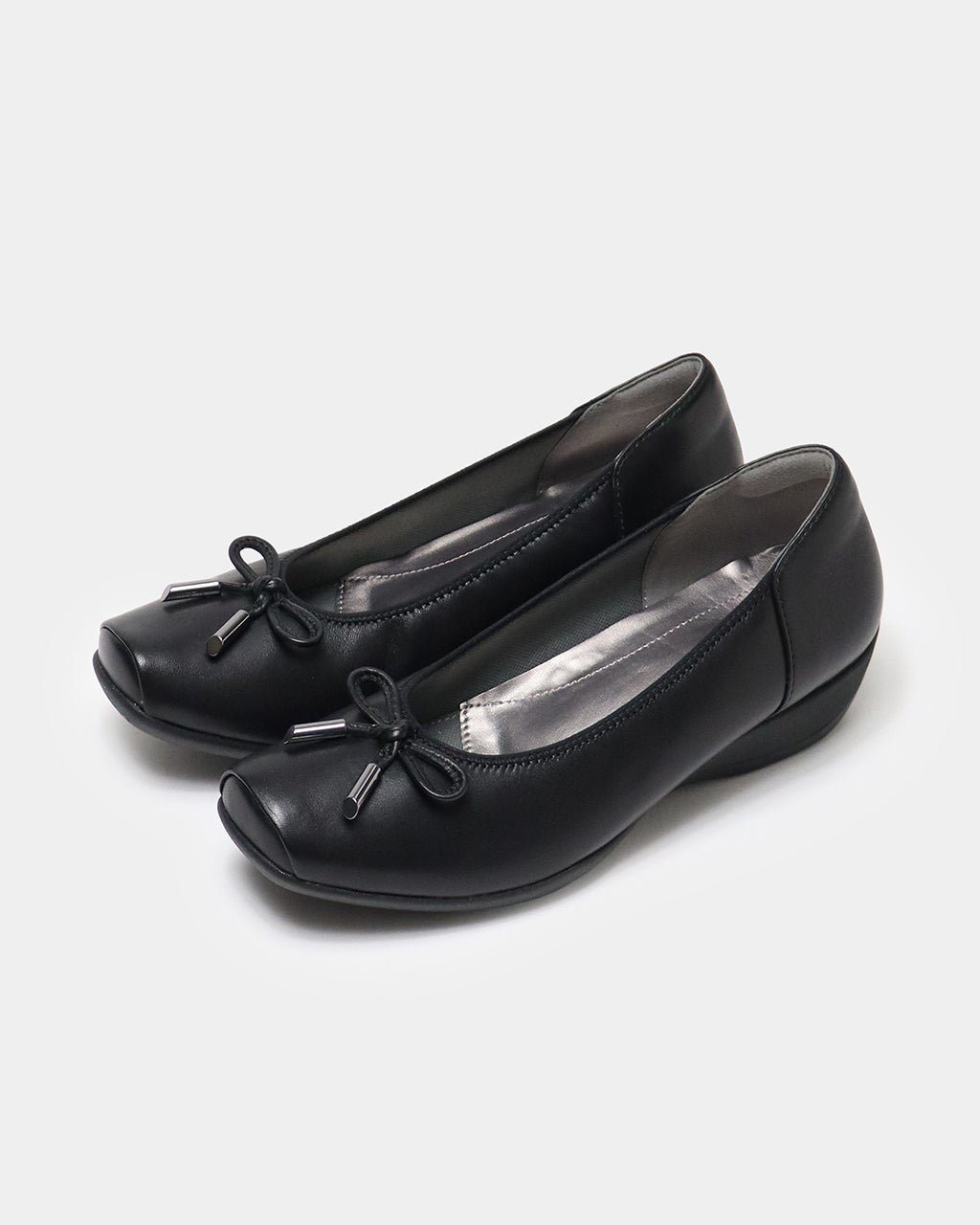 【フィットフィット/fitfit】の撥水ストレッチレザーリボンバレエ301 インテリア・キッズ・メンズ・レディースファッション・服の通販 founy(ファニー) 　ファッション　Fashion　レディースファッション　Fashion for Women　インソール　Shoe Insole　クッション　Cushion, Throw Pillow　抗菌　Antibacterial, Bacteria-Resistant　軽量　Lightweight, Ultra Light　シューズ　Shoes, Footwear　ストレッチ　Stretch, Stretchy Fabric　バレエ　Ballet, Ballet Style　フィット　Fit, Slim Fit　フォーマル　Formal, Dressy　メッシュ　Mesh, Net Fabric　モダン　Modern, Contemporary　モチーフ　Motif, Design Theme　リボン　Ribbon, Bow　新作・新入荷　New Arrivals / New In　ブラック|ID: prp329100004643692 ipo3291000000033500295