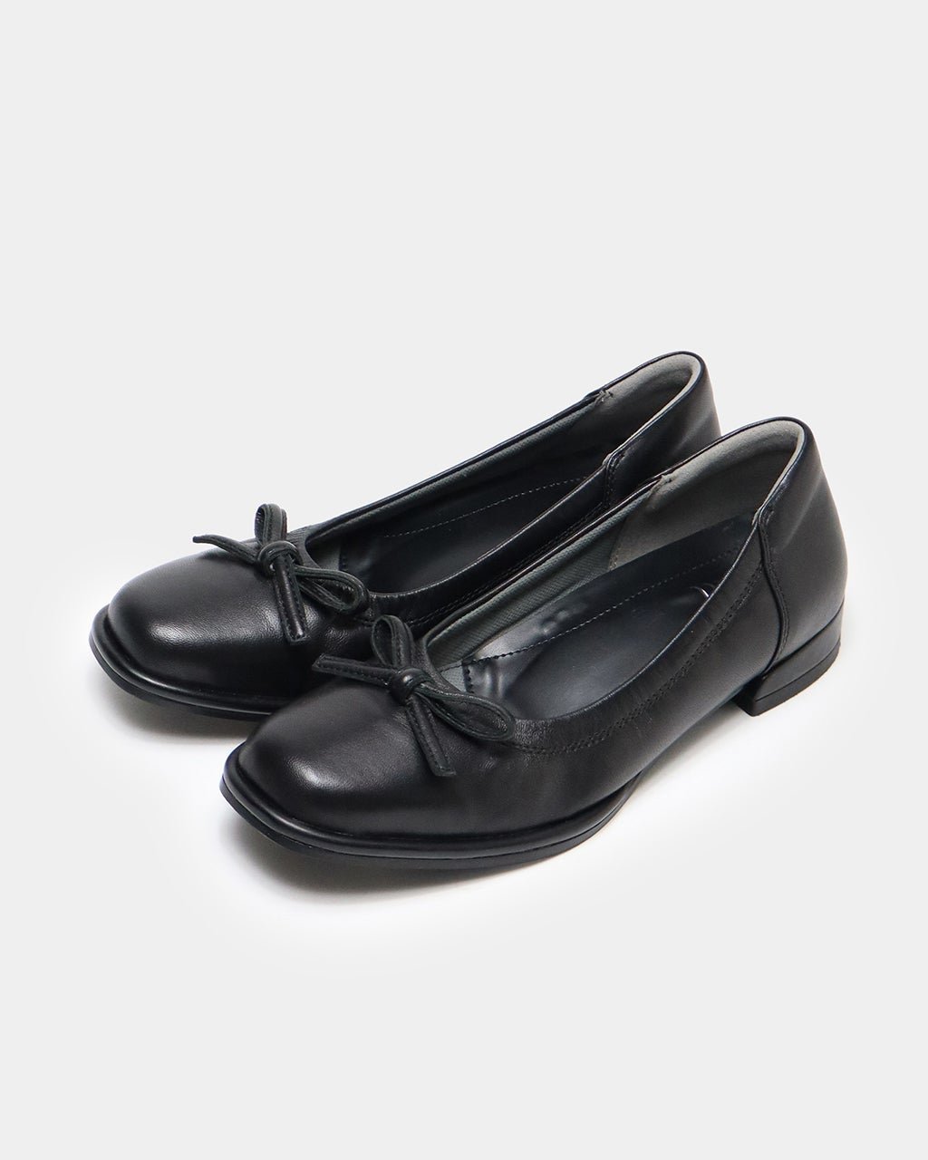 【フィットフィット/fitfit】のレザーリボンバレエ810 インテリア・キッズ・メンズ・レディースファッション・服の通販 founy(ファニー) 　ファッション　Fashion　レディースファッション　Fashion for Women　インソール　Shoe Insole　エレガント 上品　Elegant　クッション　Cushion, Throw Pillow　抗菌　Antibacterial, Bacteria-Resistant　シューズ　Shoes, Footwear　ストレッチ　Stretch, Stretchy Fabric　スマート　Smart, Elegant　バレエ　Ballet, Ballet Style　フィット　Fit, Slim Fit　フォルム　Silhouette, Form　メッシュ　Mesh, Net Fabric　リボン　Ribbon, Bow　ブラック|ID: prp329100004643693 ipo3291000000035831940