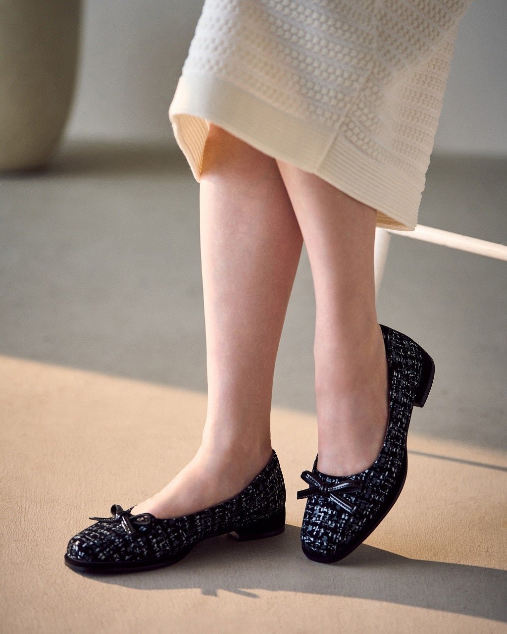 【フィットフィット/fitfit】のレザーリボンバレエ810 インテリア・キッズ・メンズ・レディースファッション・服の通販 founy(ファニー) 　ファッション　Fashion　レディースファッション　Fashion for Women　インソール　Shoe Insole　エレガント 上品　Elegant　クッション　Cushion, Throw Pillow　抗菌　Antibacterial, Bacteria-Resistant　シューズ　Shoes, Footwear　ストレッチ　Stretch, Stretchy Fabric　スマート　Smart, Elegant　バレエ　Ballet, Ballet Style　フィット　Fit, Slim Fit　フォルム　Silhouette, Form　メッシュ　Mesh, Net Fabric　リボン　Ribbon, Bow　ブラックパターン|ID: prp329100004643693 ipo3291000000035831944