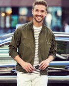 【ドゥクラッセ/DoCLASSE / MEN】のストレッチ綿混チノミリタリーブルゾン オリーブ|ID: prp329100004644627 ipo3291000000033514167
