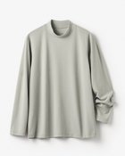 【ドゥクラッセ/DoCLASSE / MEN】のリカバリーウェア24365・天竺モックネック長袖 グレー|ID: prp329100004645650 ipo3291000000033529734