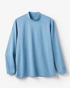 【ドゥクラッセ/DoCLASSE / MEN】のリカバリーウェア24365・天竺モックネック長袖 ライトブルー|ID: prp329100004645650 ipo3291000000033529740