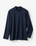 【ドゥクラッセ/DoCLASSE / MEN】のリカバリーウェア24365・天竺モックネック長袖 ネイビー|ID: prp329100004645650 ipo3291000000033529741
