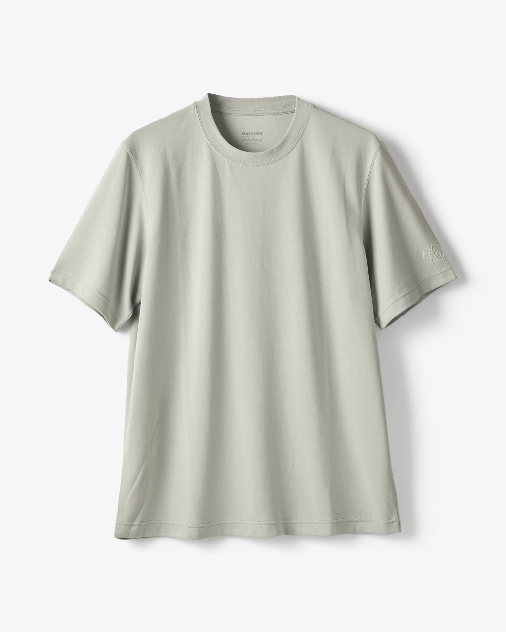 【ドゥクラッセ/DoCLASSE / MEN】のリカバリーウェア24365・天竺クルーネック半袖 インテリア・キッズ・メンズ・レディースファッション・服の通販 founy(ファニー) 　ファッション　Fashion　メンズファッション　Fashion for Men　トップス・カットソー　Cut & Sew Tops　メンズシャツ　Shirts　ポロシャツ / きれいめカジュアルスタイル　Polo Shirts　スポーツ　Sports, Activewear　プリント　Print, Printed Pattern　半袖　Short Sleeve, Half Sleeve　メンズ　Men's, Menswear　ラバー　Rubber, Rubber Sole　新作・新入荷　New Arrivals / New In　ゴルフ　Golf　グレー|ID: prp329100004645651 ipo3291000000033529748