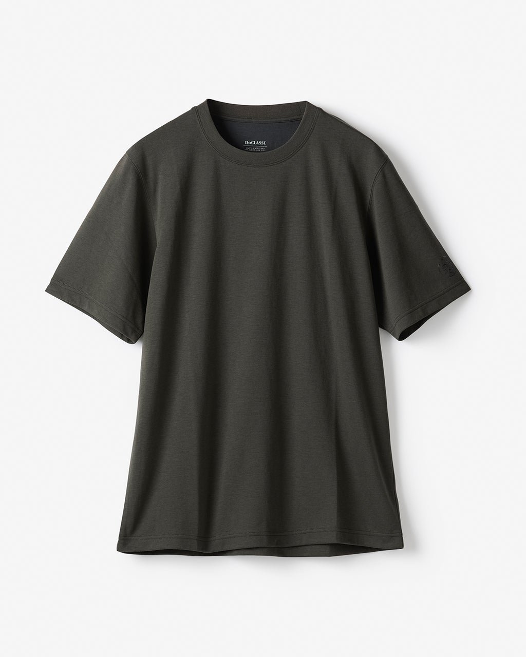 【ドゥクラッセ/DoCLASSE / MEN】のリカバリーウェア24365・天竺クルーネック半袖 インテリア・キッズ・メンズ・レディースファッション・服の通販 founy(ファニー) 　ファッション　Fashion　メンズファッション　Fashion for Men　トップス・カットソー　Cut & Sew Tops　メンズシャツ　Shirts　ポロシャツ / きれいめカジュアルスタイル　Polo Shirts　スポーツ　Sports, Activewear　プリント　Print, Printed Pattern　半袖　Short Sleeve, Half Sleeve　メンズ　Men's, Menswear　ラバー　Rubber, Rubber Sole　新作・新入荷　New Arrivals / New In　ゴルフ　Golf　チャコール|ID: prp329100004645651 ipo3291000000033529750