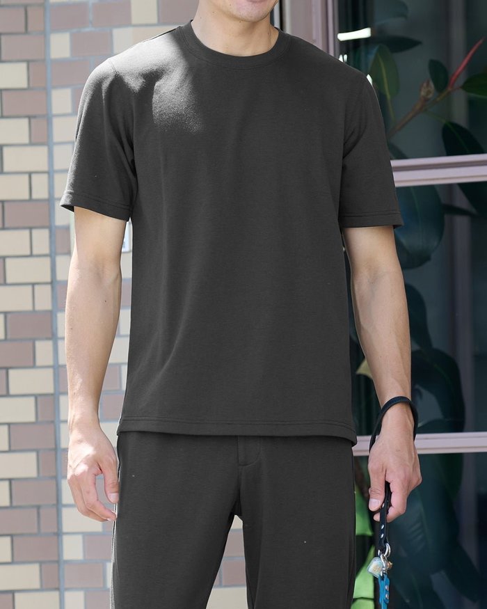 【ドゥクラッセ/DoCLASSE / MEN】のリカバリーウェア24365・天竺クルーネック半袖 インテリア・キッズ・メンズ・レディースファッション・服の通販 founy(ファニー) https://founy.com/ ファッション Fashion メンズファッション Fashion for Men トップス・カットソー Cut & Sew Tops メンズシャツ Shirts ポロシャツ / きれいめカジュアルスタイル Polo Shirts スポーツ Sports, Activewear プリント Print, Printed Pattern 半袖 Short Sleeve, Half Sleeve メンズ Men's, Menswear ラバー Rubber, Rubber Sole ゴルフ Golf |ID: prp329100004645651 ipo3291000000035991484