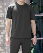 【ドゥクラッセ/DoCLASSE / MEN】のリカバリーウェア24365・天竺クルーネック半袖 チャコール|ID: prp329100004645651 ipo3291000000035991486