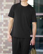 【ドゥクラッセ/DoCLASSE / MEN】のリカバリーウェア24365・天竺クルーネック半袖 ブラック|ID: prp329100004645651 ipo3291000000035991497