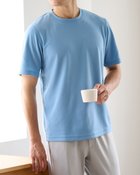 【ドゥクラッセ/DoCLASSE / MEN】のリカバリーウェア24365・天竺クルーネック半袖 ライトブルー|ID: prp329100004645651 ipo3291000000035991500