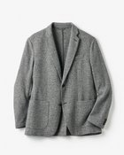 【ドゥクラッセ/DoCLASSE / MEN】のラクスマNEOメランジニットジャケット チャコール|ID: prp329100004650027 ipo3291000000033592243