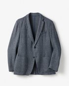 【ドゥクラッセ/DoCLASSE / MEN】のラクスマNEOメランジニットジャケット ミッドナイトブルー|ID: prp329100004650027 ipo3291000000033592244