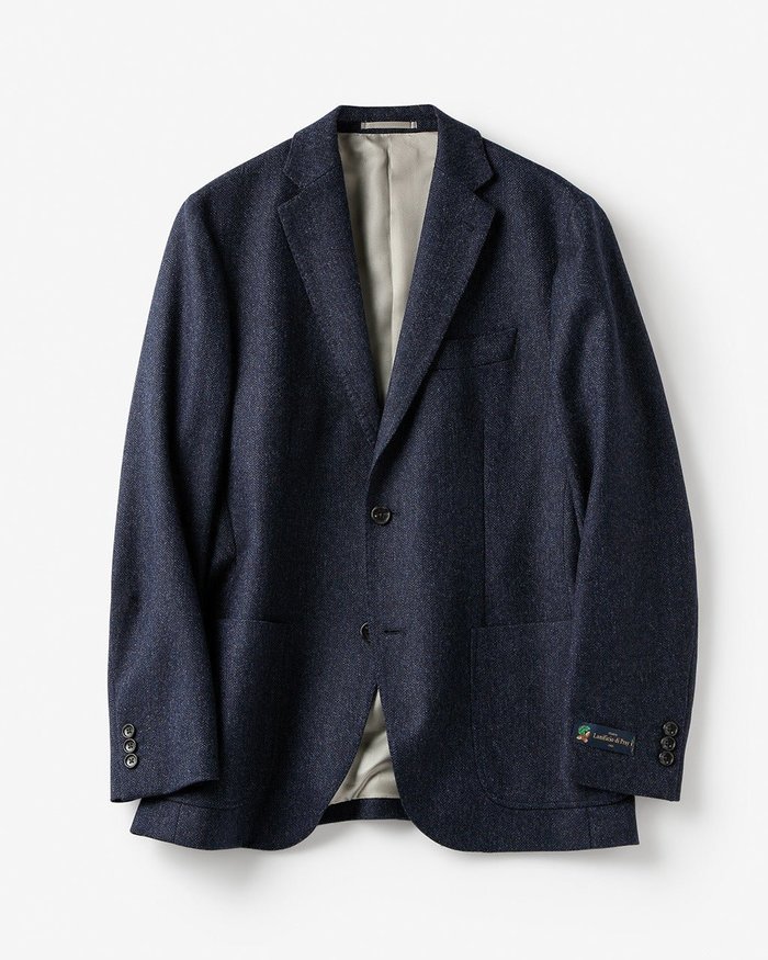 【ドゥクラッセ/DoCLASSE / MEN】のイタリアンウールジャケット/ディ・プレイ インテリア・キッズ・メンズ・レディースファッション・服の通販 founy(ファニー) https://founy.com/ ファッション Fashion メンズファッション Fashion for Men ジャケット Jacket, Outerwear ツイード Twill, Twill Weave ベスト Vest, Waistcoat ポケット Pocket, Pocket Detail メンズ Men's, Menswear |ID: prp329100004650046 ipo3291000000033592416