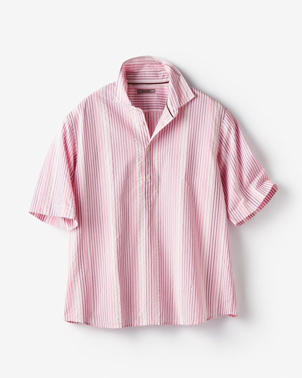 【ドゥクラッセ/DoCLASSE / MEN】のライトコットンシアサッカー・プルオーバーシャツ 人気、トレンドファッション・服の通販 founy(ファニー) 　ファッション　Fashion　メンズファッション　Fashion for Men　トップス・カットソー　Cut & Sew Tops　メンズシャツ　Shirts　バランス　Balance, Style Balance　メンズ　Men's, Menswear　半袖　Short Sleeve, Half Sleeve　夏　Summer　 other-1|ID: prp329100004660845 ipo3291000000033908325