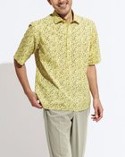【ドゥクラッセ/DoCLASSE / MEN】のライトコットンシアサッカー・プルオーバーシャツ イエローパターン|ID: prp329100004660845 ipo3291000000033908330