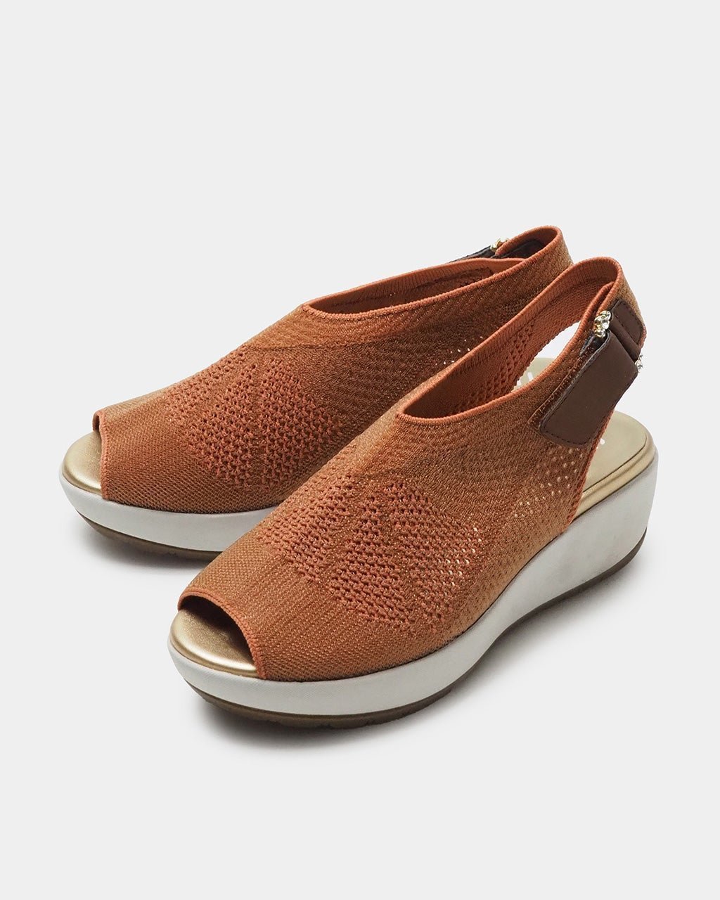 【フィットフィット/fitfit】の厚底シアーニットサンダル インテリア・キッズ・メンズ・レディースファッション・服の通販 founy(ファニー) ファッション Fashion レディースファッション Fashion for Women オレンジ Orange 厚底 Platform Shoes クッション Cushion, Throw Pillow 軽量 Lightweight, Ultra Light サンダル Sandals, Summer Shoes チャーム Charm, Pendant フィット Fit, Slim Fit ワイド Wide, Wide Fit 夏 Summer エレガント 上品 Elegant ブラウンオレンジ|ID: prp329100004665331 ipo3291000000035184725