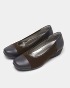 【フィットフィット/fitfit】の撥水バイカラーパンプス301 ココア|ID: prp329100004665334 ipo3291000000033746926