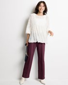 【ドゥクラッセ/DoCLASSE】のプレシャスウォームN・美脚ストレート/69cm バーガンディー|ID: prp329100004665359 ipo3291000000033747038