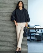 【ドゥクラッセ/DoCLASSE】のトリアセスキューバ・バルーン袖ジャケット ネイビー|ID:prp329100004665361