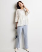 【ドゥクラッセ/DoCLASSE】のプレシャスウォームN・美脚ストレート/74cm ダスティーブルー|ID: prp329100004665366 ipo3291000000033747061