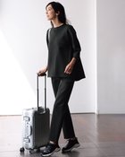 【ドゥクラッセ/DoCLASSE】のトリアセスキューバ・センターシームパンツ ブラック|ID: prp329100004665369 ipo3291000000033747077