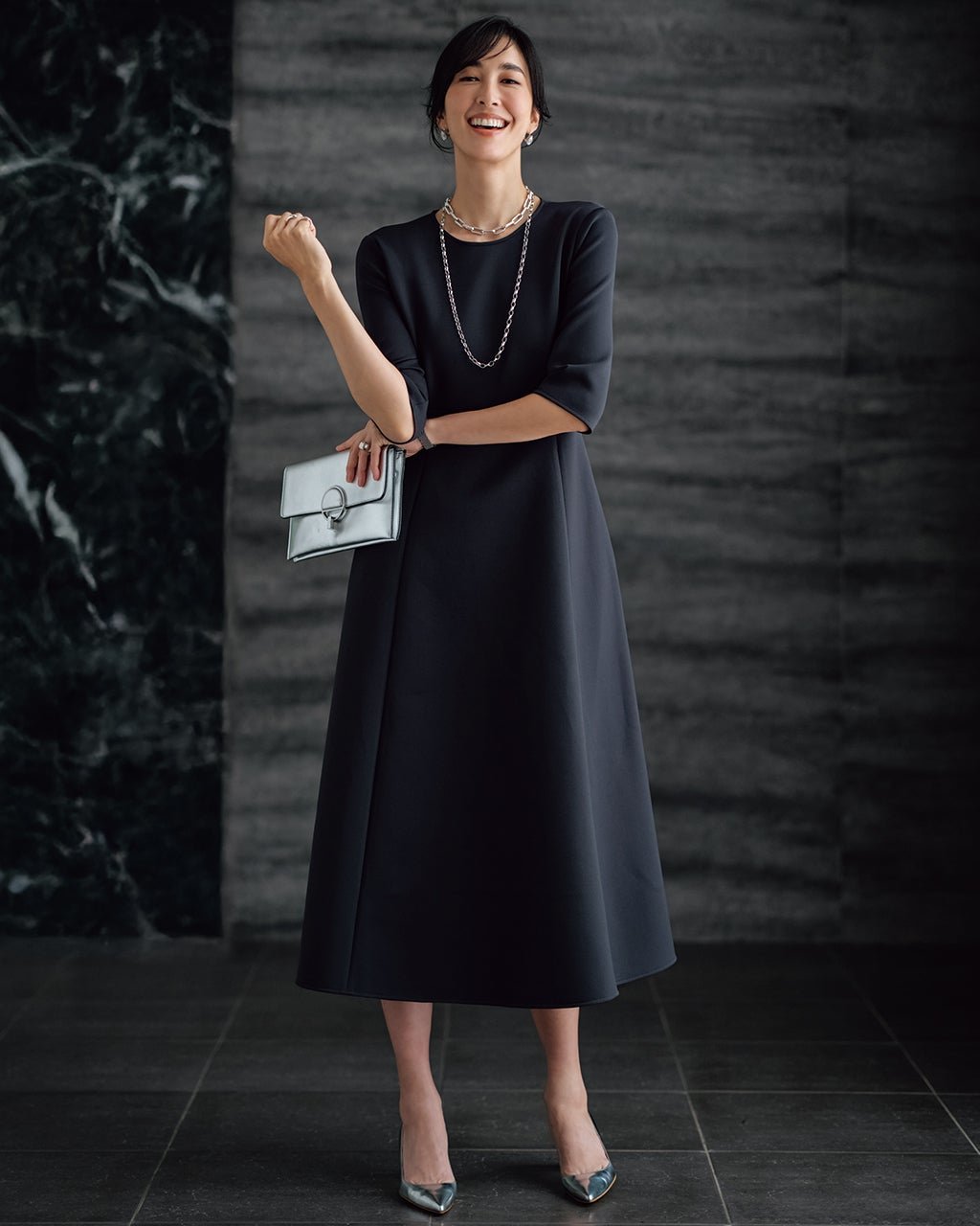 【ドゥクラッセ/DoCLASSE】のトリアセスキューバ・フレアワンピース 人気、トレンドファッション・服の通販 founy(ファニー) 　ファッション　Fashion　レディースファッション　Fashion for Women　ワンピース　Dresses　新作・新入荷　New Arrivals / New In　ストレッチ　Stretch, Stretchy Fabric　セットアップ　Set-Up, Coordinated Outfit　 other-1|ID: prp329100004665370 ipo3291000000033747078