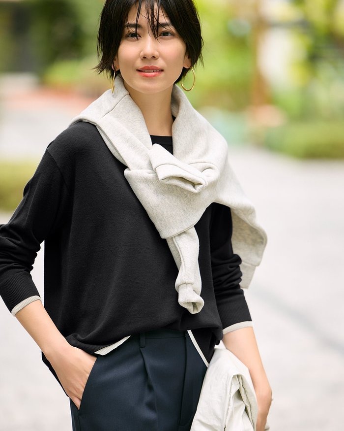 【ドゥクラッセ/DoCLASSE】のシルクフィール・ボートネックニット インテリア・キッズ・メンズ・レディースファッション・服の通販 founy(ファニー) https://founy.com/ ファッション Fashion レディースファッション Fashion for Women トップス・カットソー Cut & Sew Tops ニット Knit Tops & Sweaters なめらか Smooth, Silky Texture カットソー Cut and Sewn Top セーター Sweater, Knitwear パターン Pattern, Design Print 人気 Popular, Best Seller |ID: prp329100004665376 ipo3291000000034310077