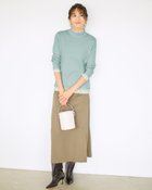 【ドゥクラッセ/DoCLASSE】のコットンガーゼ・配色ハイネック/長袖 ライトブルー|ID: prp329100004665395 ipo3291000000033747198