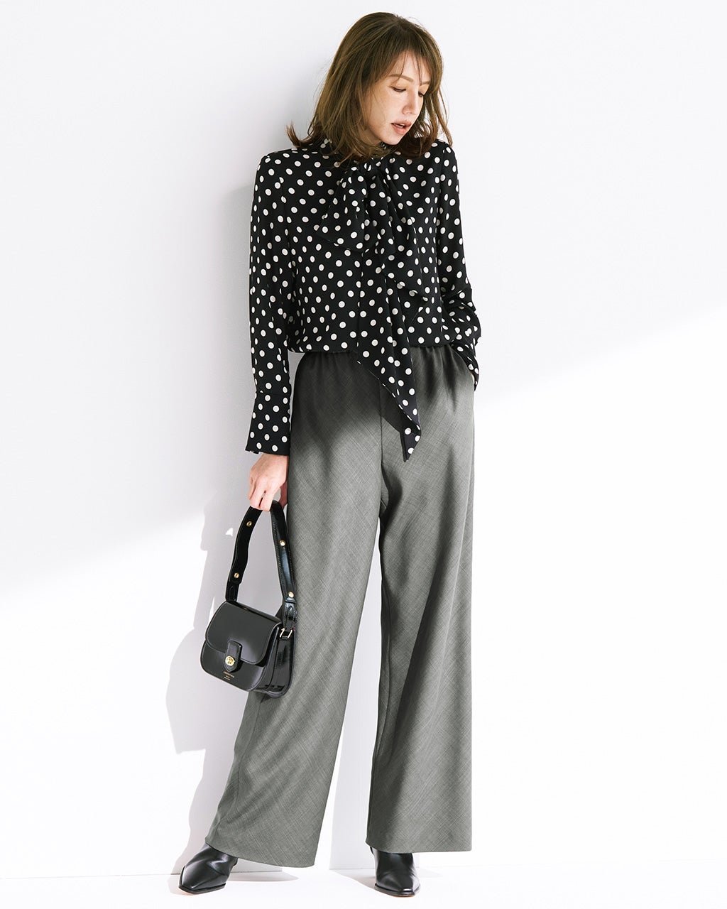 【ドゥクラッセ/DoCLASSE】のビューティバイアスパンツⅡ/70cm インテリア・キッズ・メンズ・レディースファッション・服の通販 founy(ファニー) 　ファッション　Fashion　レディースファッション　Fashion for Women　パンツ　Pants & Trousers　新作・新入荷　New Arrivals / New In　おすすめ　Recommended / Our Picks　ライトグレー|ID: prp329100004665397 ipo3291000000033747207