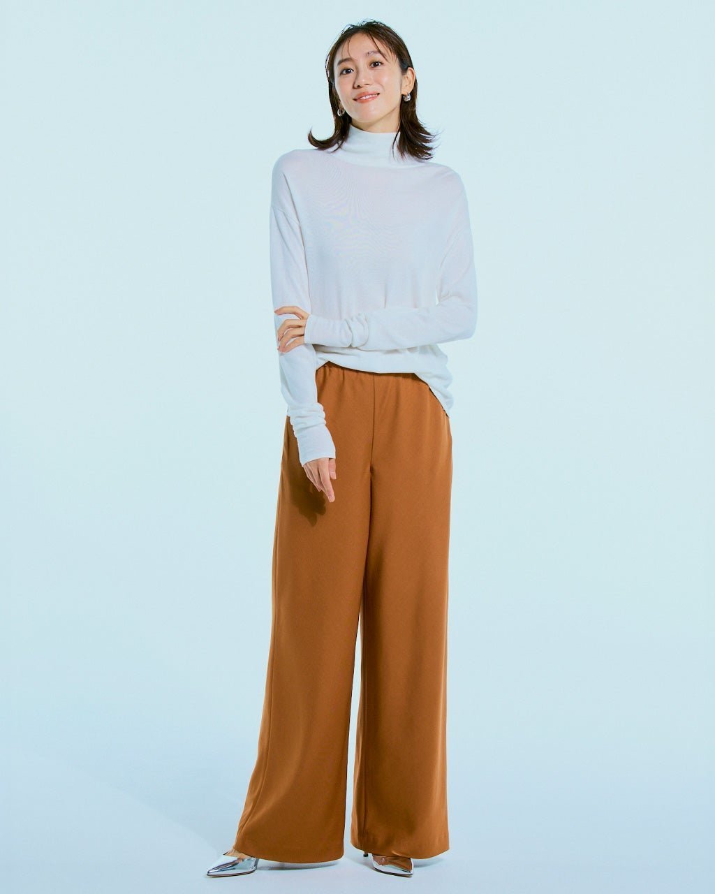 【ドゥクラッセ/DoCLASSE】のビューティバイアスパンツⅡ/63cm インテリア・キッズ・メンズ・レディースファッション・服の通販 founy(ファニー) 　ファッション　Fashion　レディースファッション　Fashion for Women　パンツ　Pants & Trousers　新作・新入荷　New Arrivals / New In　おすすめ　Recommended / Our Picks　キャメル|ID: prp329100004665402 ipo3291000000033747241