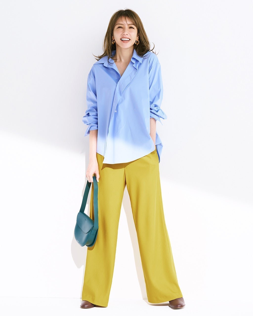 【ドゥクラッセ/DoCLASSE】のビューティバイアスパンツⅡ/66cm インテリア・キッズ・メンズ・レディースファッション・服の通販 founy(ファニー) 　ファッション　Fashion　レディースファッション　Fashion for Women　パンツ　Pants & Trousers　新作・新入荷　New Arrivals / New In　おすすめ　Recommended / Our Picks　イエロー|ID: prp329100004665414 ipo3291000000033747297