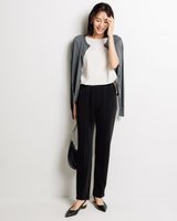 【ドゥクラッセ/DoCLASSE】のプレシャスウォームN・ピンタックスリム 人気、トレンドファッション・服の通販 founy(ファニー) ファッション Fashion レディースファッション Fashion for Women パンツ Pants & Trousers 秋 Autumn カットソー Cut and Sewn Top ジョーゼット Georgette, Semi-Sheer Fabric ストレッチ Stretch, Stretchy Fabric スマート Smart, Elegant センター Center, Center Line 人気 Popular, Best Seller 冬 Winter / This Winter A/W・秋冬 Autumn/Winter 新作・新入荷 New Arrivals / New In エレガント 上品 Elegant ビジネス 仕事 通勤 Business / Work / Commuting |ID:prp329100004665468