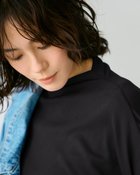 【ドゥクラッセ/DoCLASSE】のコットンガーゼ・ファネルネック/長袖 ブラック|ID: prp329100004665699 ipo3291000000033747774
