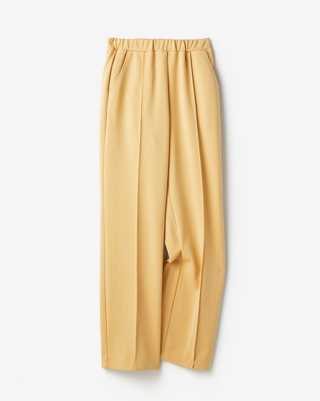 【ドゥクラッセ/DoCLASSE】のプレシャスウォームN・美脚ストレート/64cm インテリア・キッズ・メンズ・レディースファッション・服の通販 founy(ファニー) 　ファッション　Fashion　レディースファッション　Fashion for Women　パンツ　Pants & Trousers　秋　Autumn　カットソー　Cut and Sewn Top　ジョーゼット　Georgette, Semi-Sheer Fabric　ストレッチ　Stretch, Stretchy Fabric　ストレート　Straight, Straight Cut　スマート　Smart, Elegant　センター　Center, Center Line　人気　Popular, Best Seller　冬　Winter / This Winter　A/W・秋冬　Autumn/Winter　ビジネス 仕事 通勤　Business / Work / Commuting　イエロー|ID: prp329100004665729 ipo3291000000034465061