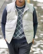 【ドゥクラッセ/DoCLASSE / MEN】のリバーシブル高機能中綿ベスト ライトグレー|ID: prp329100004665761 ipo3291000000033747959
