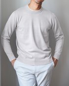 【ドゥクラッセ/DoCLASSE / MEN】のDoサーモテックスシルク混レイヤードクルー ライトグレー|ID: prp329100004665764 ipo3291000000033747973
