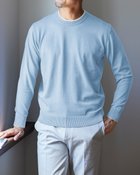 【ドゥクラッセ/DoCLASSE / MEN】のDoサーモテックスシルク混レイヤードクルー スカイブルー|ID: prp329100004665764 ipo3291000000033747982