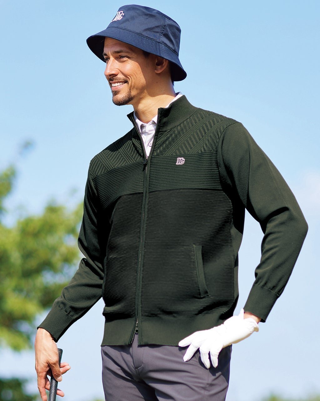 【ドゥクラッセ/DoCLASSE / MEN】の軽量ストレッチ吸汗速乾ゴルフジャケット 人気、トレンドファッション・服の通販 founy(ファニー) 　ファッション　Fashion　メンズファッション　Fashion for Men　新作・新入荷　New Arrivals / New In　ゴルフ　Golf　ジャケット　Jacket, Outerwear　ストレッチ　Stretch, Stretchy Fabric　フィット　Fit, Slim Fit　ベスト　Vest, Waistcoat　ボーダー　Border, Stripe　メンズ　Men's, Menswear　軽量　Lightweight, Ultra Light　 other-1|ID: prp329100004665772 ipo3291000000033748001