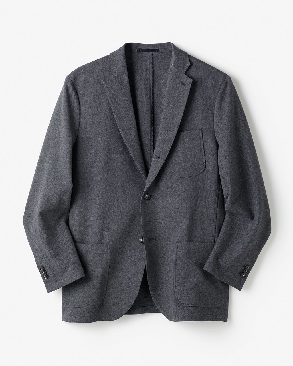 【ドゥクラッセ/DoCLASSE / MEN】の楽ケア尾州生地ジャケット インテリア・キッズ・メンズ・レディースファッション・服の通販 founy(ファニー) 　ファッション　Fashion　メンズファッション　Fashion for Men　新作・新入荷　New Arrivals / New In　ウォッシャブル　Machine Washable　ジャケット　Jacket, Outerwear　ストレッチ　Stretch, Stretchy Fabric　ベスト　Vest, Waistcoat　メンズ　Men's, Menswear　洗える　Machine Washable　チャコール|ID: prp329100004665776 ipo3291000000033748023