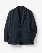 【ドゥクラッセ/DoCLASSE / MEN】の肩周り快適設計ジャケット・なめらかフラット生地 ネイビー千鳥|ID: prp329100004665785 ipo3291000000033748061