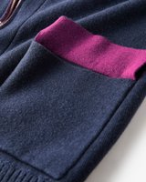 【ドゥクラッセ/DoCLASSE】のウール混・裏配色ニットパーカー 人気、トレンドファッション・服の通販 founy(ファニー) ファッション Fashion レディースファッション Fashion for Women トップス・カットソー Cut & Sew Tops ニット Knit Tops & Sweaters カーディガン・羽織り Layered Style Cardigans レディースパーカー・カジュアルフーディー Casual Hoodies & Sweatshirts カーディガン Cardigan, Knitwear ジップ Zip, Zipper ダウン Down, Puffer パーカー Hoodie, Parka リラックス Relax, Relaxed Fit 旅行 Travel A/W・秋冬 Autumn/Winter 防寒 Cold Protection, Winter-Ready |ID:prp329100004671885
