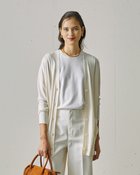 【ドゥクラッセ/DoCLASSE】のシルクカシミヤ・Vネックロングカーディガン 人気、トレンドファッション・服の通販 founy(ファニー) ファッション Fashion レディースファッション Fashion for Women トップス・カットソー Cut & Sew Tops ニット Knit Tops & Sweaters カーディガン・羽織り Layered Style Cardigans Vネックトップス V-Neck Tops / V-Cut Neckline Shirts 新作・新入荷 New Arrivals / New In エレガント 上品 Elegant カーディガン Cardigan, Knitwear シルク Silk, 100% Silk ドレープ Drape, Draping Fabric ノースリーブ Sleeveless, No-Sleeve ロング Long, Long-Length 夏 Summer A/W・秋冬 Autumn/Winter thumbnail オフホワイト|ID: prp329100004686765 ipo3291000000034943196