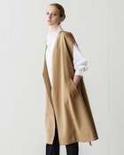 【ドゥクラッセ/DoCLASSE】のヴァージンウール混・ツイルジレコート ベージュ|ID: prp329100004686766 ipo3291000000036066513