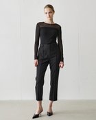 【ドゥクラッセ/DoCLASSE】のヴァージンウール混・シガレットパンツ 人気、トレンドファッション・服の通販 founy(ファニー) ファッション Fashion レディースファッション Fashion for Women パンツ Pants & Trousers 新作・新入荷 New Arrivals / New In スマート Smart, Elegant スリム Slim, Slim Fit センター Center, Center Line ポケット Pocket, Pocket Detail ミックス Mix, Mixed Style thumbnail ブラック|ID: prp329100004686769 ipo3291000000034943205