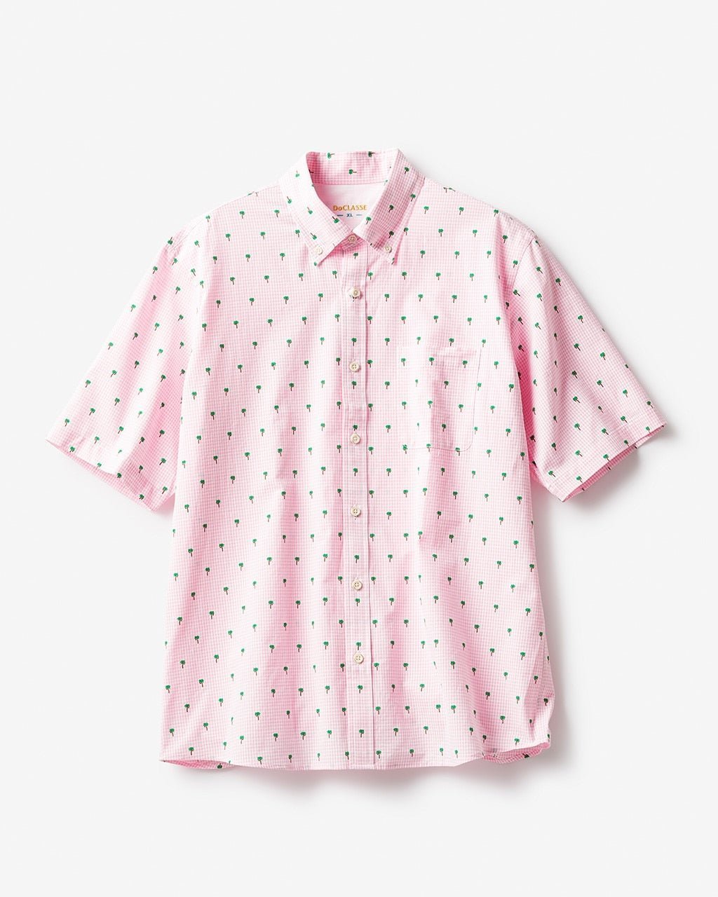 【ドゥクラッセ/DoCLASSE / MEN】のリネンシアサッカー半袖 インテリア・キッズ・メンズ・レディースファッション・服の通販 founy(ファニー) 　ファッション　Fashion　メンズファッション　Fashion for Men　抗菌　Antibacterial, Bacteria-Resistant　ジャケット　Jacket, Outerwear　ストライプ　Stripe, Striped Pattern　チェック　Check, Plaid, Tartan　ドレス　Dress, One-Piece　定番　Standard, Basic Item　ポケット　Pocket, Pocket Detail　半袖　Short Sleeve, Half Sleeve　メンズ　Men's, Menswear　リネン　Linen, Linen Fabric　夏　Summer　ブライトピンク|ID: prp329100004688309 ipo3291000000035831462