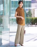 【ドゥクラッセ/DoCLASSE】のモダンアシメタック・ロングトップス 人気、トレンドファッション・服の通販 founy(ファニー) ファッション Fashion レディースファッション Fashion for Women トップス・カットソー Cut & Sew Tops シャツ・ブラウス・オフィスカジュアル Elegant Blouses & Button-Ups エレガント 上品 Elegant モダン Modern, Contemporary |ID:prp329100004694387
