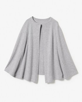 【ドゥクラッセ/DoCLASSE】 ウルトラファインメリノ・マントカーディガン人気、トレンドファッション・服の通販 founy(ファニー) ファッション Fashion レディースファッション Fashion for Women トップス・カットソー Cut & Sew Tops カーディガン・羽織り Layered Style Cardigans 新作・新入荷 New Arrivals / New In インナー Innerwear カーディガン Cardigan, Knitwear シルケット Silket, Silky Cotton スリット Slit, Slit Detail バランス Balance, Style Balance フォルム Silhouette, Form |ID:prp329100004697137