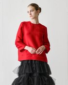 【ドゥクラッセ/DoCLASSE】のオクタダブルクロス・バックコクーンブラウス 人気、トレンドファッション・服の通販 founy(ファニー) ファッション Fashion レディースファッション Fashion for Women トップス・カットソー Cut & Sew Tops シャツ・ブラウス・オフィスカジュアル Elegant Blouses & Button-Ups バッグ Bags シルク Silk, 100% Silk フロント Front, Front Design プレーン Plain, Simple ボックス Boxy, Box Shape 定番 Standard, Basic Item thumbnail レッド|ID: prp329100004697139 ipo3291000000033919468