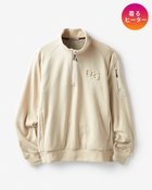 【ドゥクラッセ/DoCLASSE / MEN】のDoヒート・洗える電熱フリースハーフジップ グレージュ|ID: prp329100004704814 ipo3291000000033974797